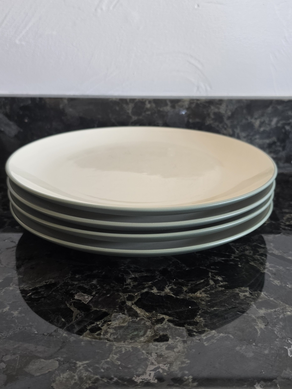 Noritake Set of 4 Dinner Plates, Coupe, 10 1/2"
